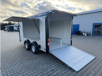 Closed box trailer Debon C800 furgon van trailer 3000 KG GVW car transporter Cheval Debon: picture 3