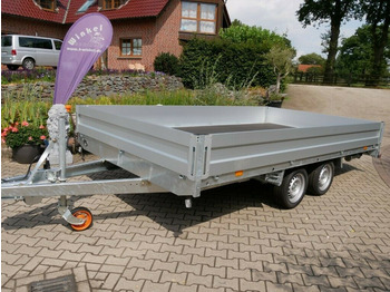 Dropside/ Flatbed trailer Pritschenhochlader Tandem WST Edition