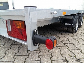 Dropside/ Flatbed trailer Eduard 3000kg 406x220cm flach niedrig 56cm Ladekante: picture 3