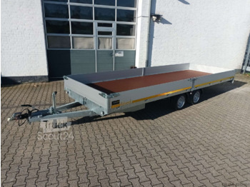 Car trailer Eduard Großer Pritschenanhänger 606x200x30cm 3500kg Neu verfügbar: picture 1