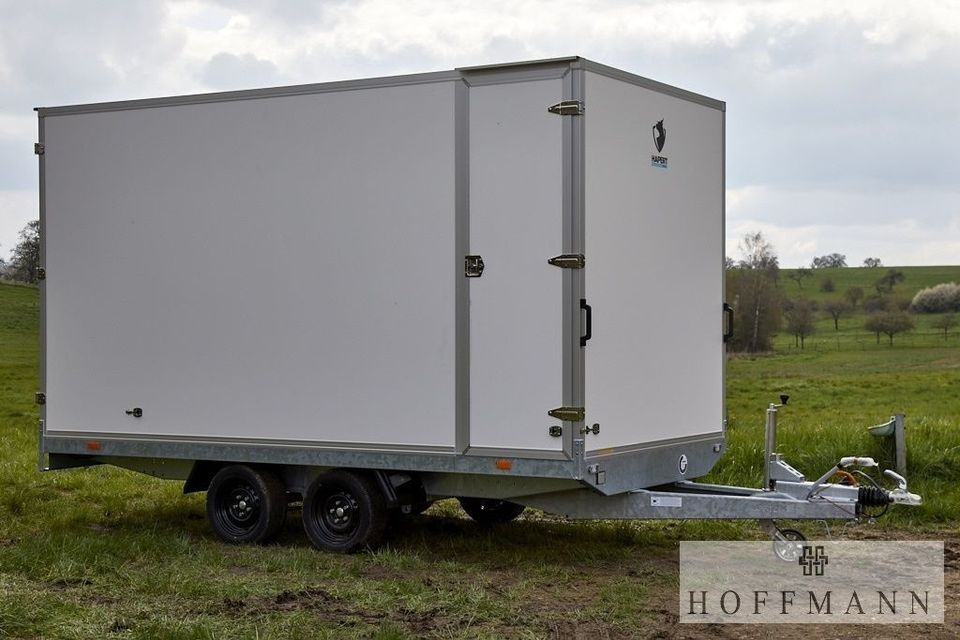 Closed box trailer HAPERT Hapert Kofferanhänger 400x196x210cm parabel 3500 kg / AKTION: picture 3