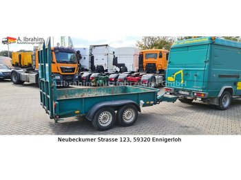 Low loader trailer for transportation of heavy machinery HKM FA 30 ZEP, 3 Rampen, 3000 kg zgGw.: picture 1