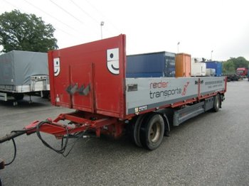 Dropside/ Flatbed trailer Hangler 2-achs Baustoffanhänger zwillingsbereift: picture 1