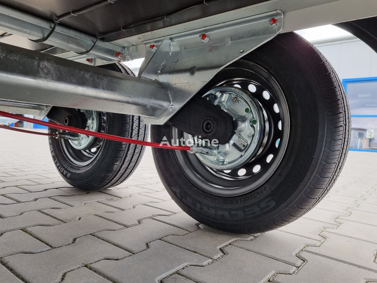 Dropside/ Flatbed trailer Humbaur HA 203015 przyczepa skrzyniowa dwuosiowa 2T DMC aluminiowe burty: picture 15