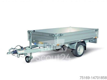 Car trailer Humbaur HU 132314 Hochlader 1300 kg, 2300 x 1400 x 300mm: picture 1