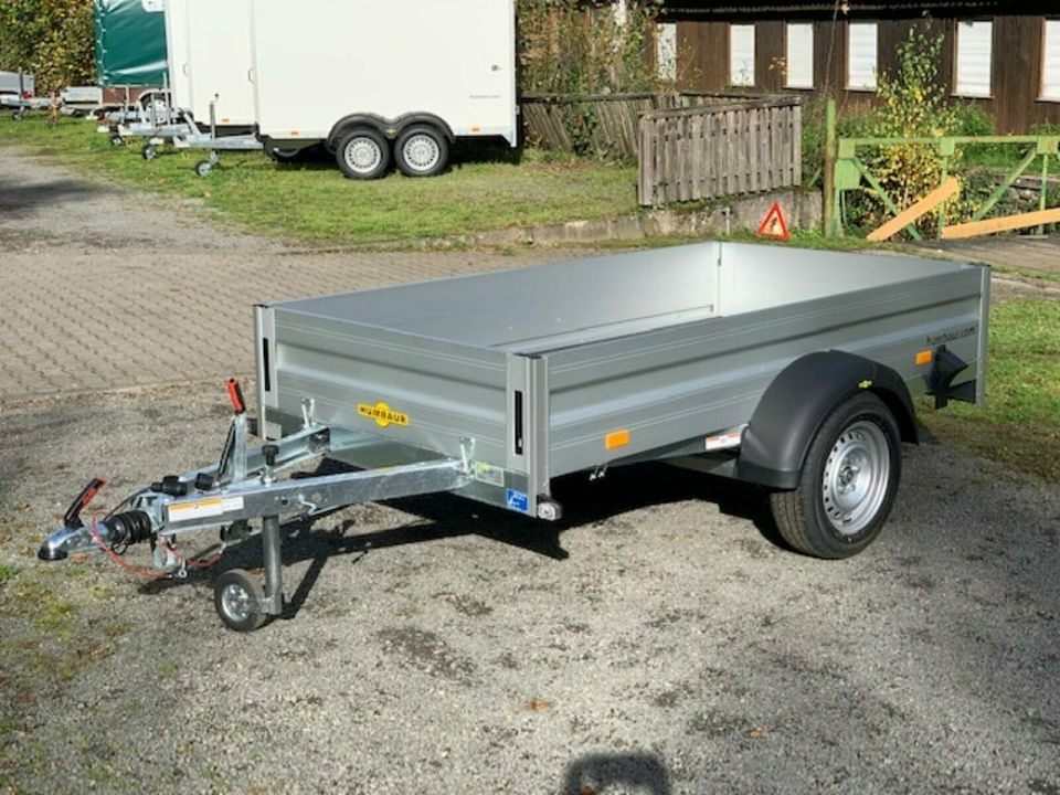 Car trailer Humbaur PKW Anhänger HA 132513 - mit Vorderwand klappbar!: picture 10