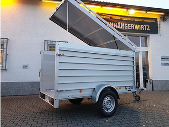 Closed box trailer Koch - Alu Anhänger großer Deckelanhänger 4.13 Sonderhöhe 125cm innen lange Deichsel: picture 1