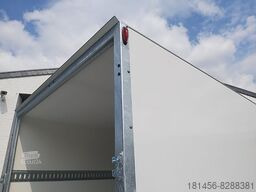 Closed box trailer Kofferanhänger mit Seitentür Heckrampe 420x200x210: picture 15