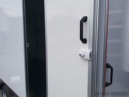 Closed box trailer Kofferanhänger mit Seitentür Heckrampe 420x200x210: picture 21