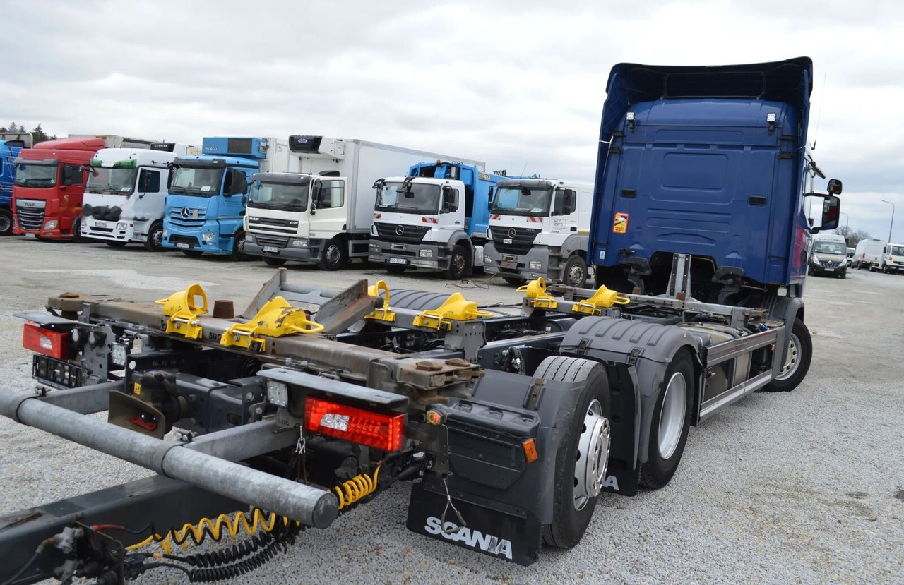 Container transporter/ Swap body trailer Krone ZZ Original Tandem BDF for Containers: picture 14