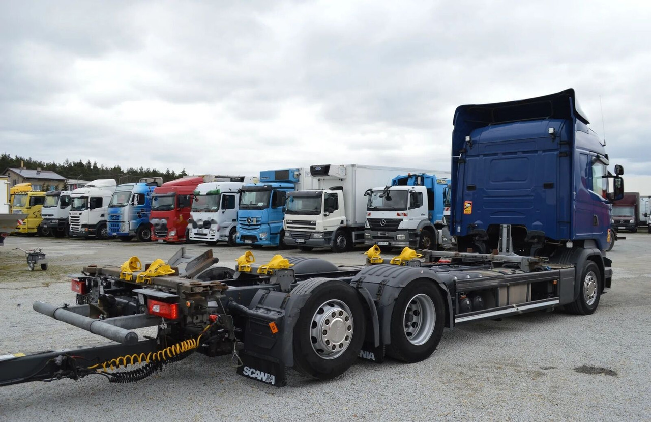 Container transporter/ Swap body trailer Krone ZZ Original Tandem BDF for Containers: picture 5