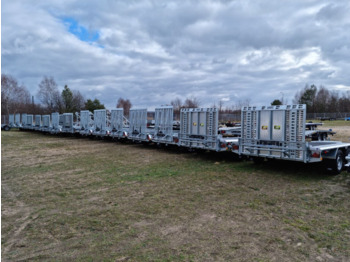Plant trailer Lorries TPM35-4017 402x175 cm DMC 3500kg przyczepa 3 osiowa pod koparkę: picture 4