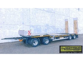 Low loader trailer FAYMONVILLE Maxtrailer 4(2+2)-Achs-Anhänger mit hydr. Rampen