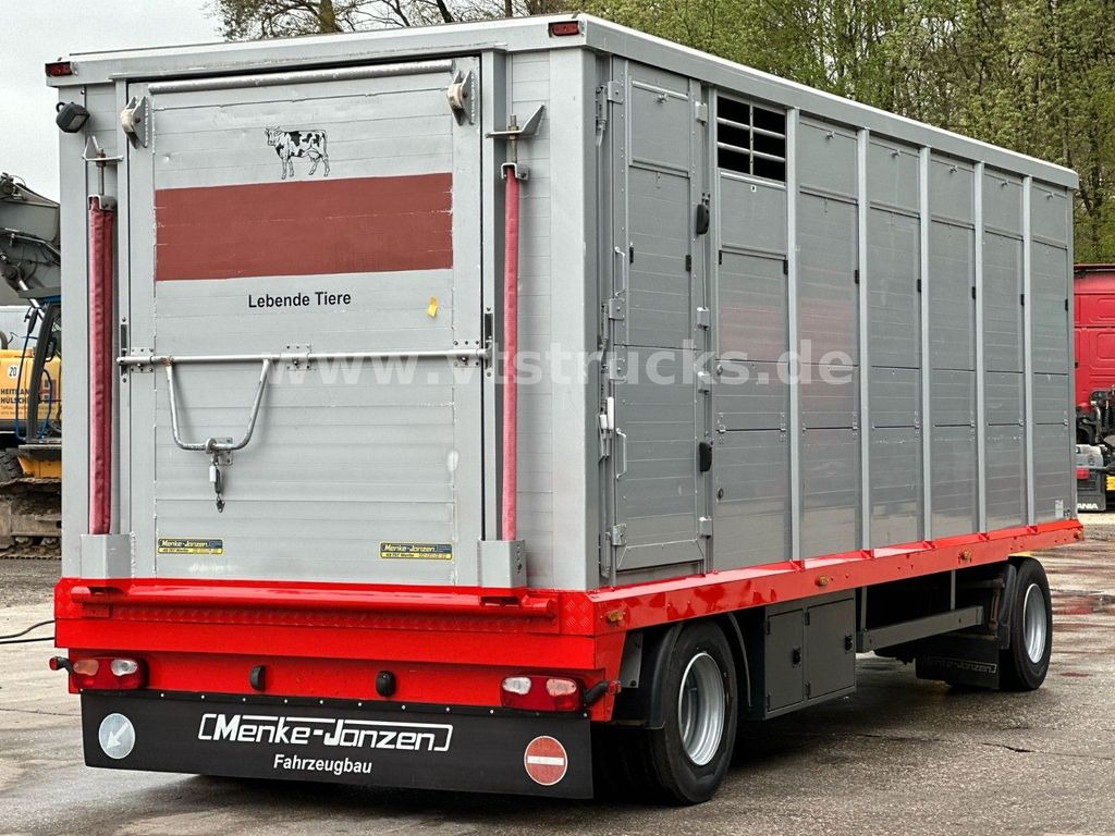 Livestock trailer Menke-Janzen Menke Deichsel-Anhänger 1-Stock Viehtransporter: picture 4