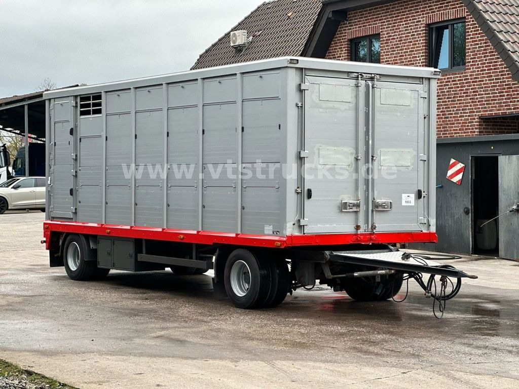 Livestock trailer Menke-Janzen Menke Deichsel-Anhänger 1-Stock Viehtransporter: picture 3