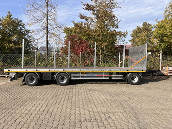 Dropside/ Flatbed trailer Möslein  3 Achs Jumbo- Plato- Anhänger 10 m, Mega: picture 1