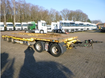 Dropside/ Flatbed trailer Nooteboom 4-axle lowbed drawbar trailer ASD-40-22: picture 2