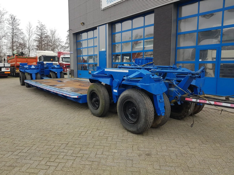 Low loader trailer Nooteboom Removable front and rear Steel suspension: picture 2