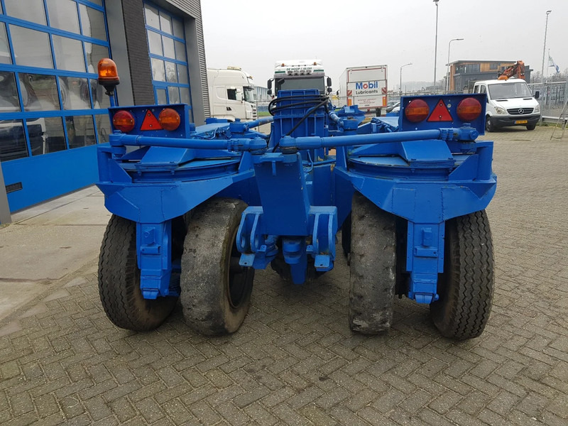 Low loader trailer Nooteboom Removable front and rear Steel suspension: picture 9