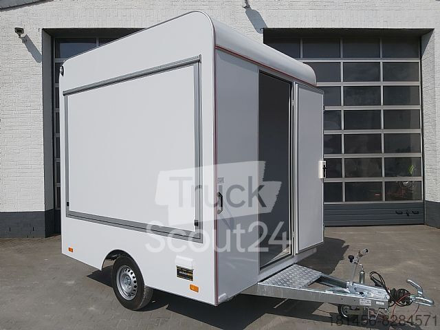 Vending trailer Retro Compact 250cm innen Licht 230 V 1 Klappe Neu verfügbar: picture 2