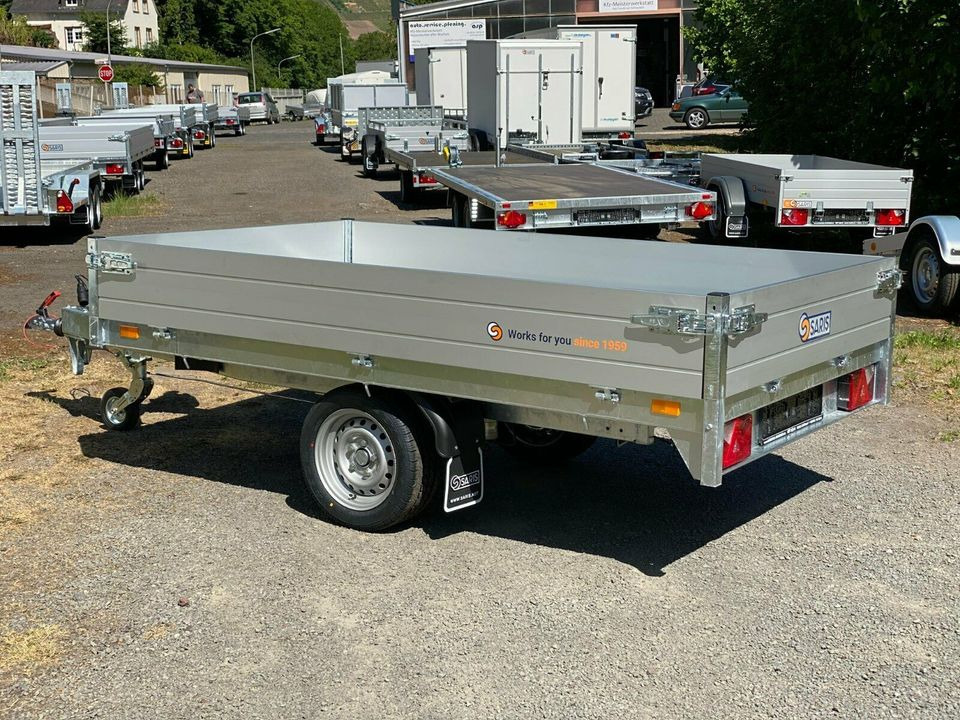 Tipper trailer Saris Heckkipper K1 256 150 1500kg - Rückwärtskipper hydraulisch: picture 3