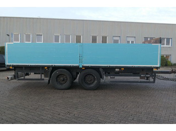 Dropside/ Flatbed trailer Schmitz Cargobull PR 18, Tandem, 1m Bordwände, BPW, Luftfederung: picture 2