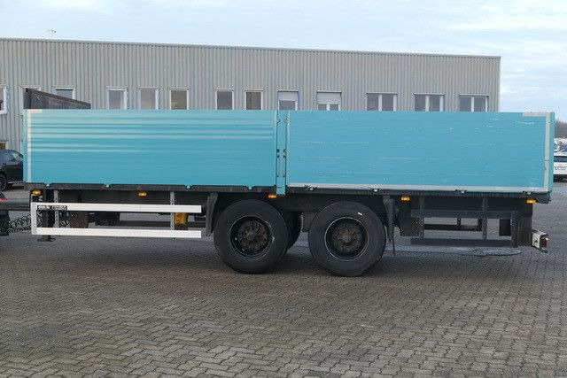 Dropside/ Flatbed trailer Schmitz Cargobull PR 18, Tandem, 1m Bordwände, BPW, Luftfederung: picture 5