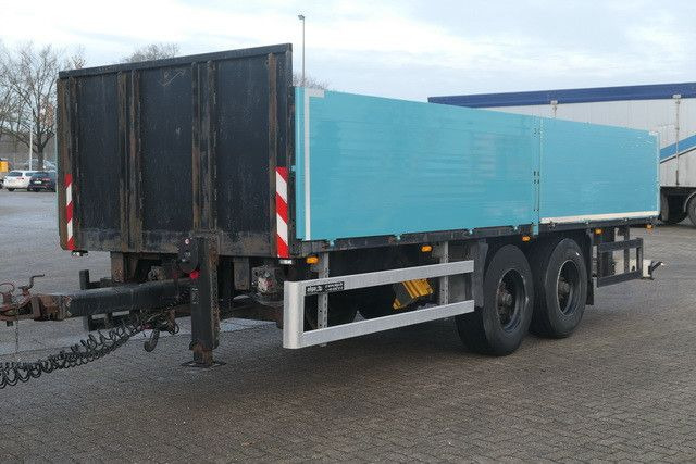 Dropside/ Flatbed trailer Schmitz Cargobull PR 18, Tandem, 1m Bordwände, BPW, Luftfederung: picture 4