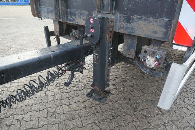 Dropside/ Flatbed trailer Schmitz Cargobull PR 18, Tandem, 1m Bordwände, BPW, Luftfederung: picture 8