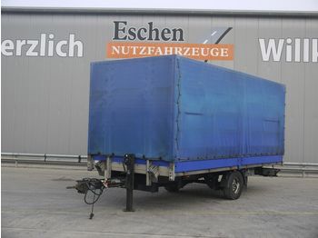 Curtainsider trailer Spier ZPL155 Anhänger Pritsche / Plane, BPW-Achsen: picture 1