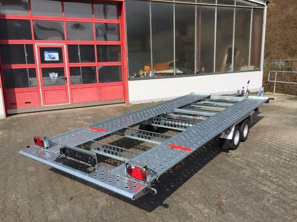 Autotransporter trailer Stema Atour Grande 3.000kg - kippbarer Autotransporter 5 meter: picture 8