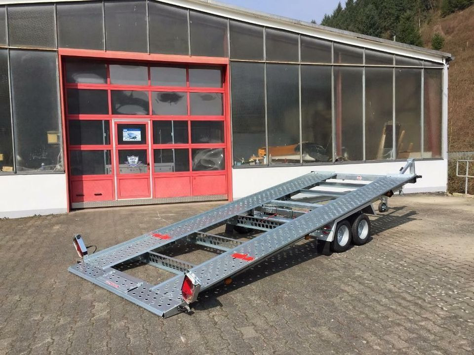 Autotransporter trailer Stema Atour Grande 3.000kg - kippbarer Autotransporter 5 meter: picture 12