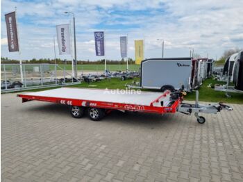 Autotransporter trailer TA-NO FORMULA 30.50 PREMIUM 5 x 2,1 m electric winch and electric lift: picture 1