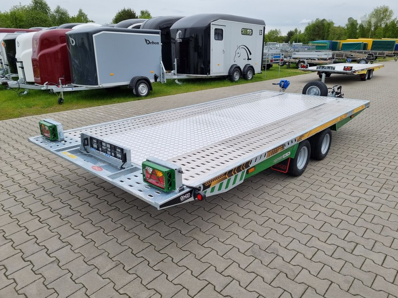 Autotransporter trailer TA-NO GRAVITY LOW 27.45 trailer for 1 car 2700 kg GVW: picture 23
