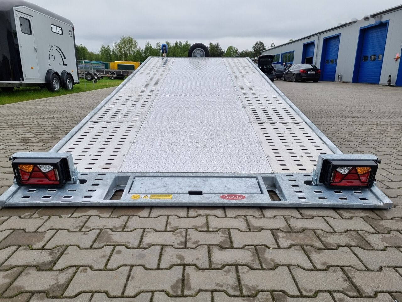 Autotransporter trailer TA-NO GRAVITY LOW 27.45 trailer for 1 car 2700 kg GVW: picture 46