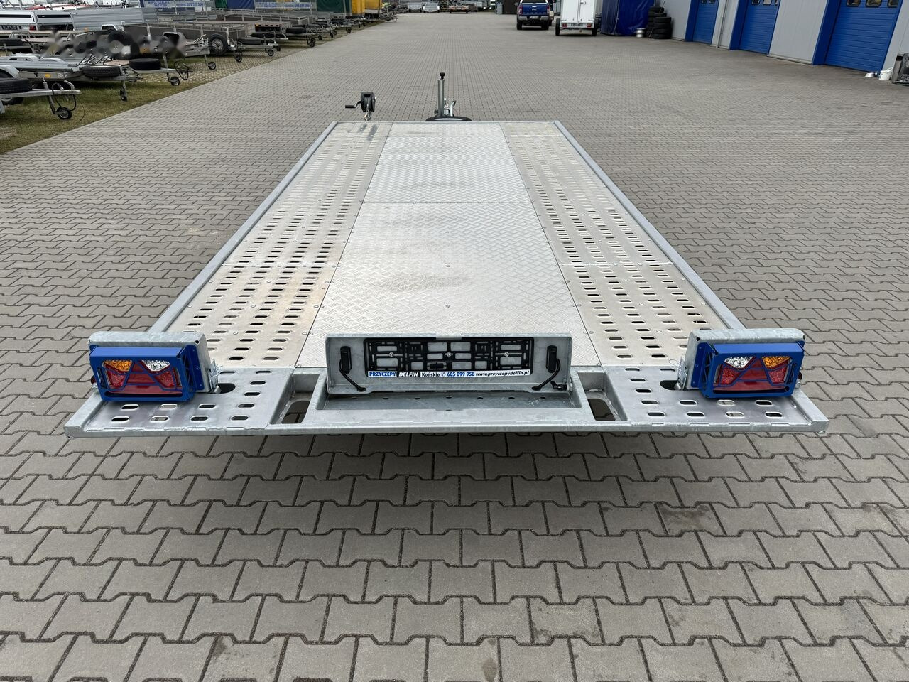 Autotransporter trailer TA-NO GRAVITY LOW 27.45 trailer for 1 car 2700 kg GVW: picture 13