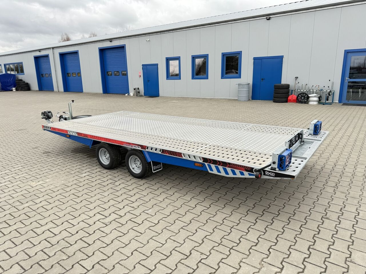 Autotransporter trailer TA-NO GRAVITY LOW 27.45 trailer for 1 car 2700 kg GVW: picture 12