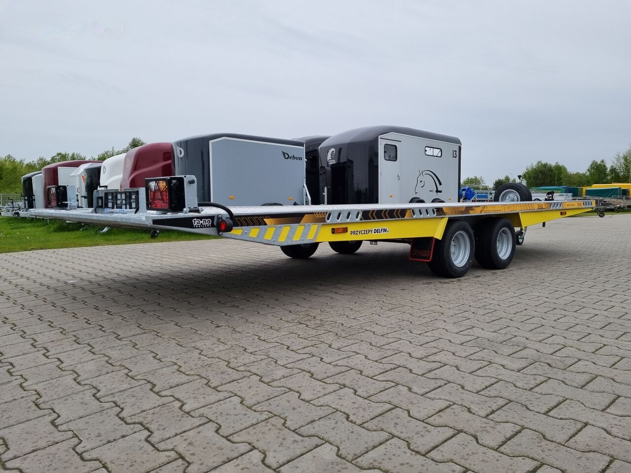 Autotransporter trailer TA-NO GRAVITY LOW 27.45 trailer for 1 car 2700 kg GVW: picture 25
