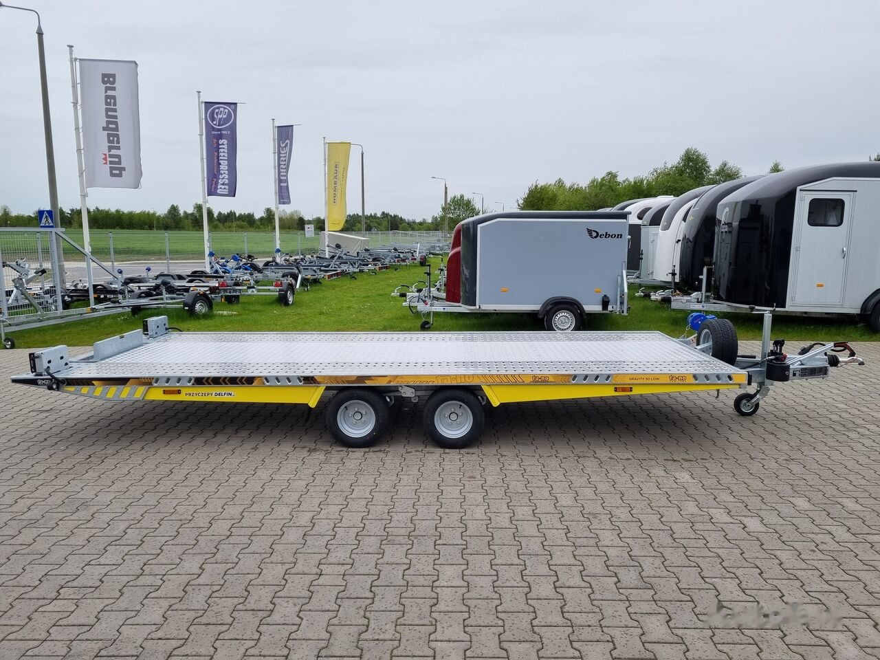 Autotransporter trailer TA-NO GRAVITY LOW 27.45 trailer for 1 car 2700 kg GVW: picture 29