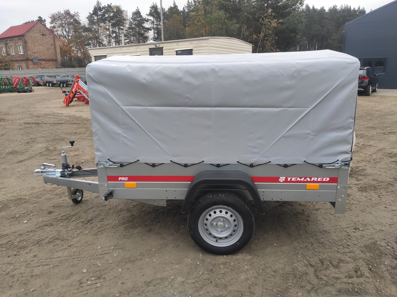 Curtainsider trailer TEMARED PRO 2012 Plane: picture 4