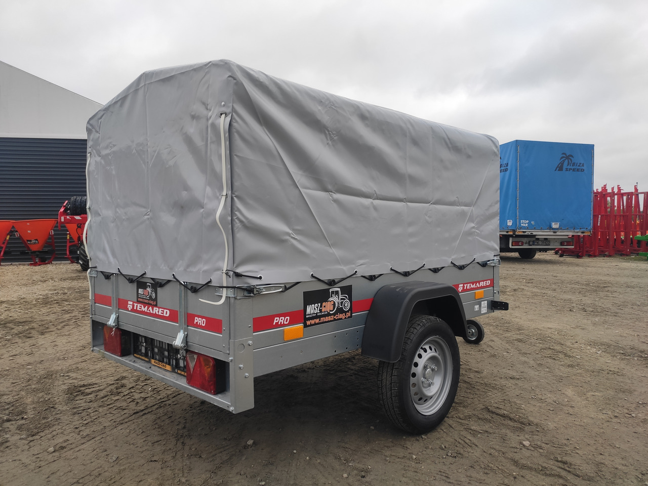 Curtainsider trailer TEMARED PRO 2012 Plane: picture 5