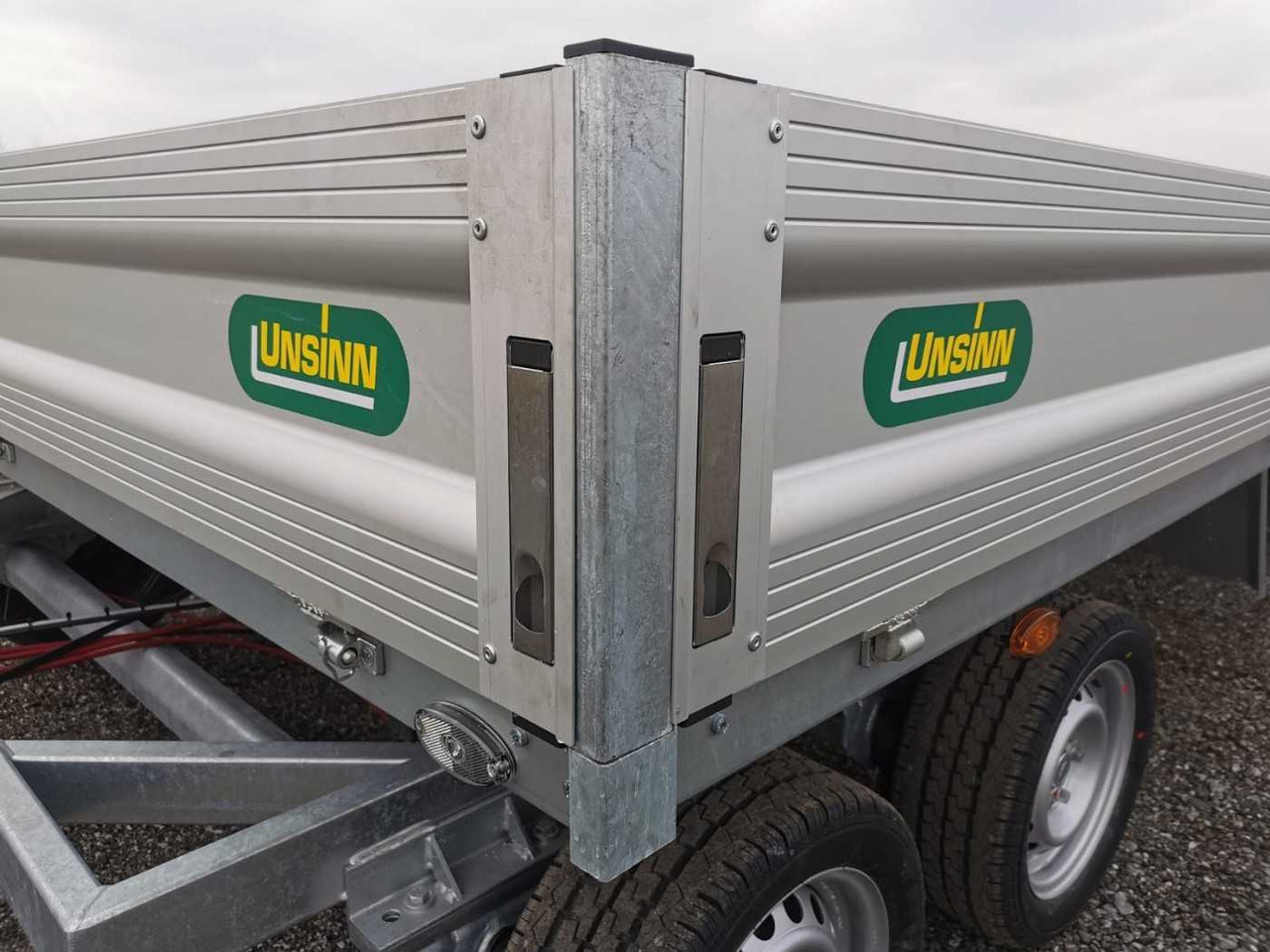 Dropside/ Flatbed trailer UNSINN UD-3 6024 4-Achser Drehschemel: picture 18