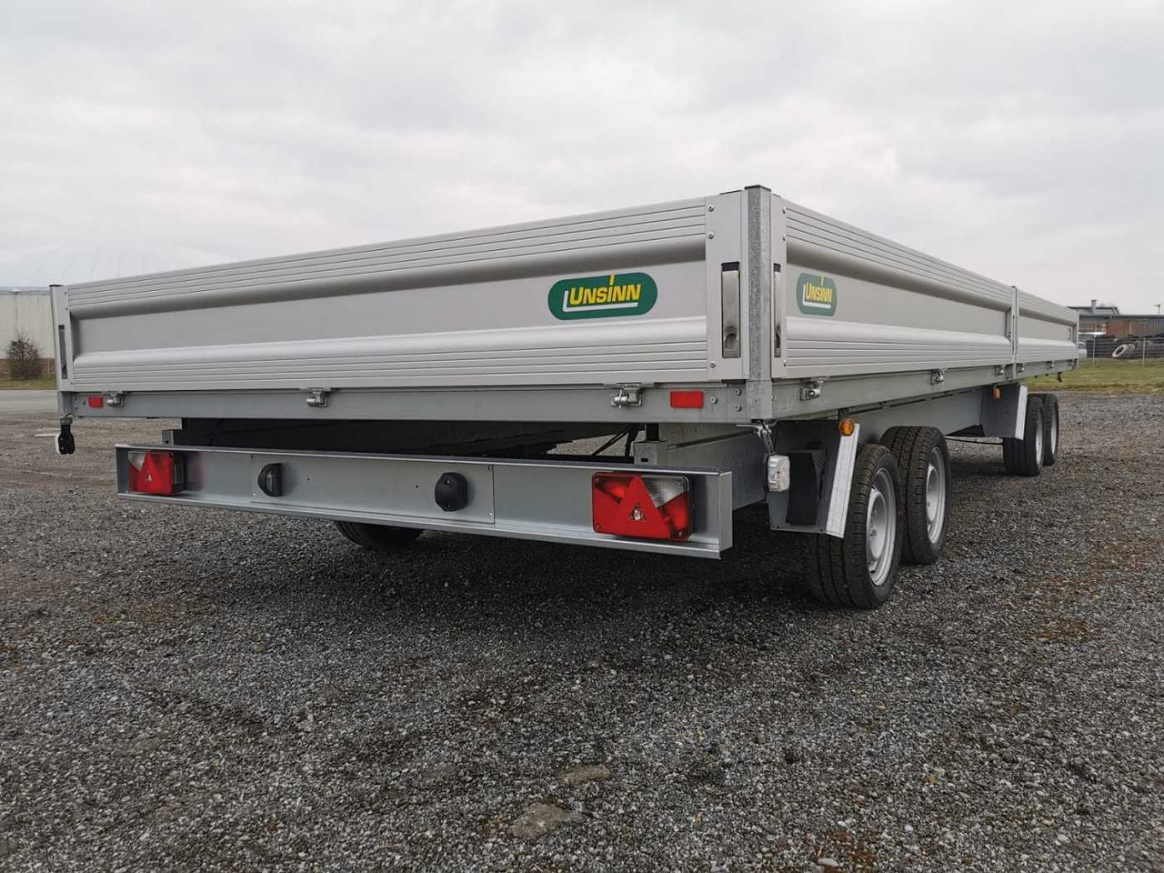 Dropside/ Flatbed trailer UNSINN UD-3 6024 4-Achser Drehschemel: picture 20