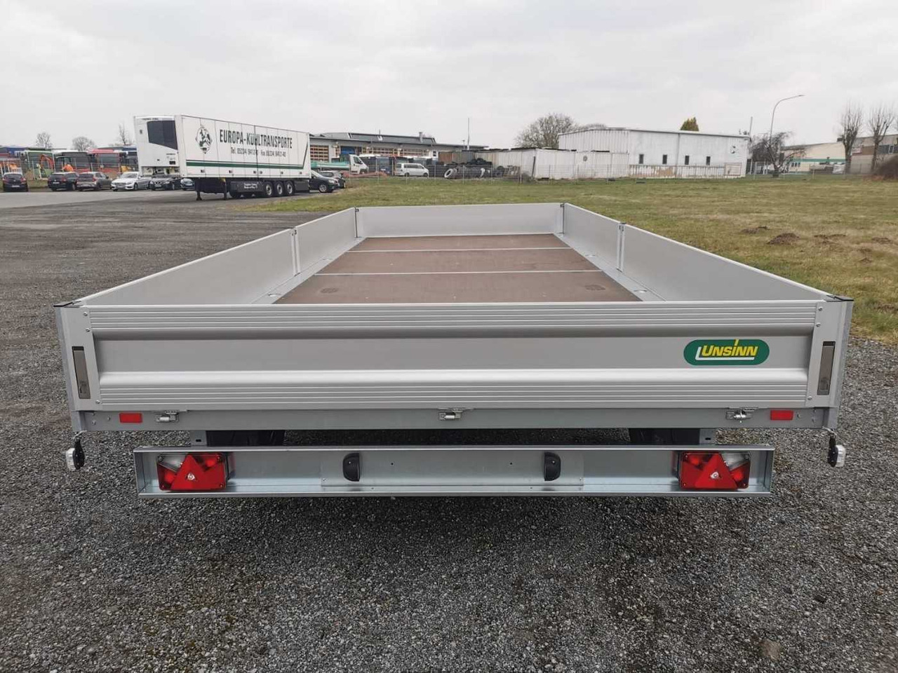 Dropside/ Flatbed trailer UNSINN UD-3 6024 4-Achser Drehschemel: picture 3