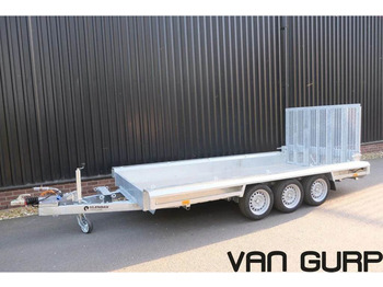 Dropside/ Flatbed trailer Vlemmix Machinetransporter 3500KG 400*180 3X AS 13: picture 1
