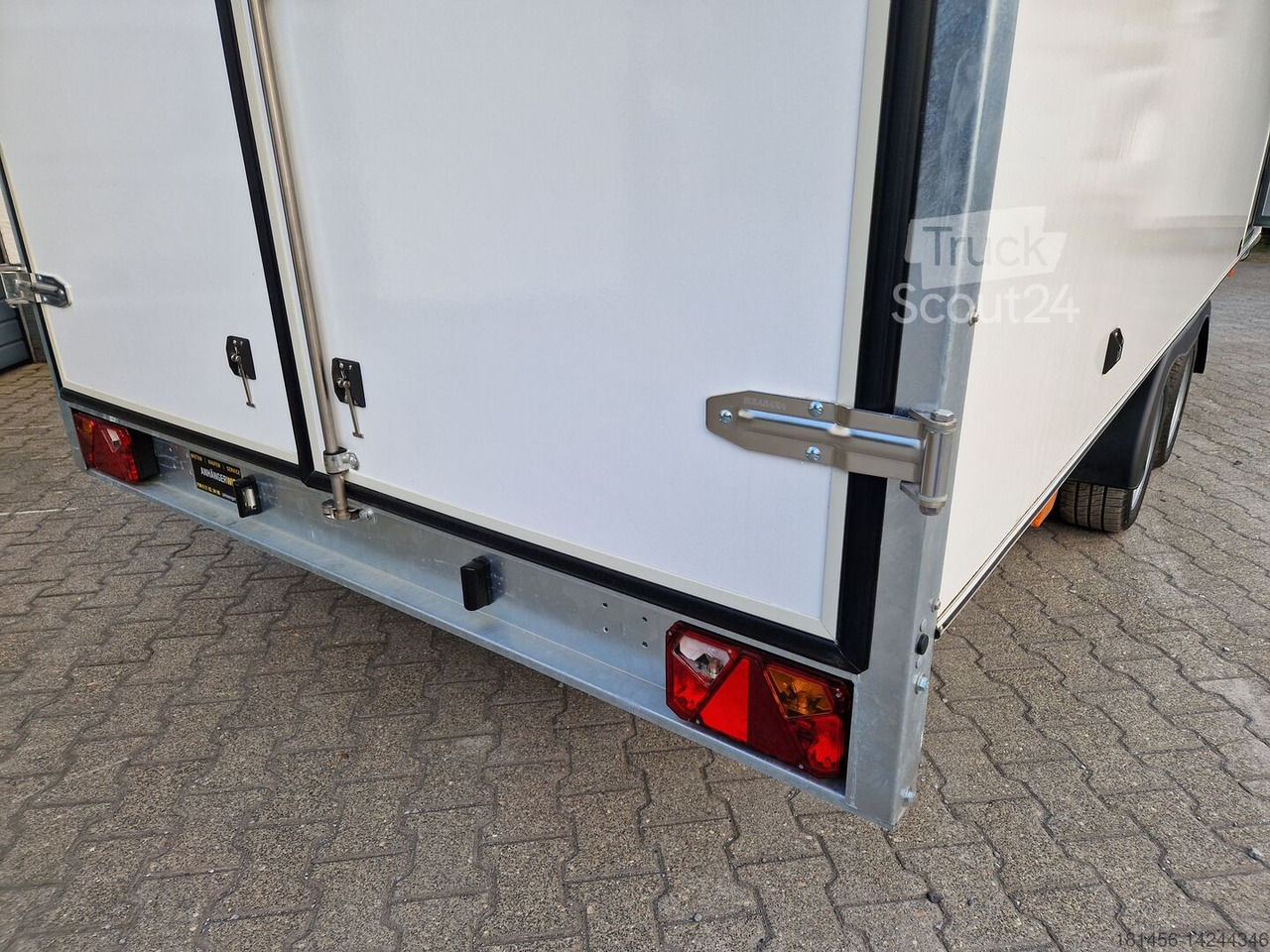 Car trailer groß XXL 500x200x210cm aero Seitentür 100km/H 3500kg Neu verfügbar: picture 13