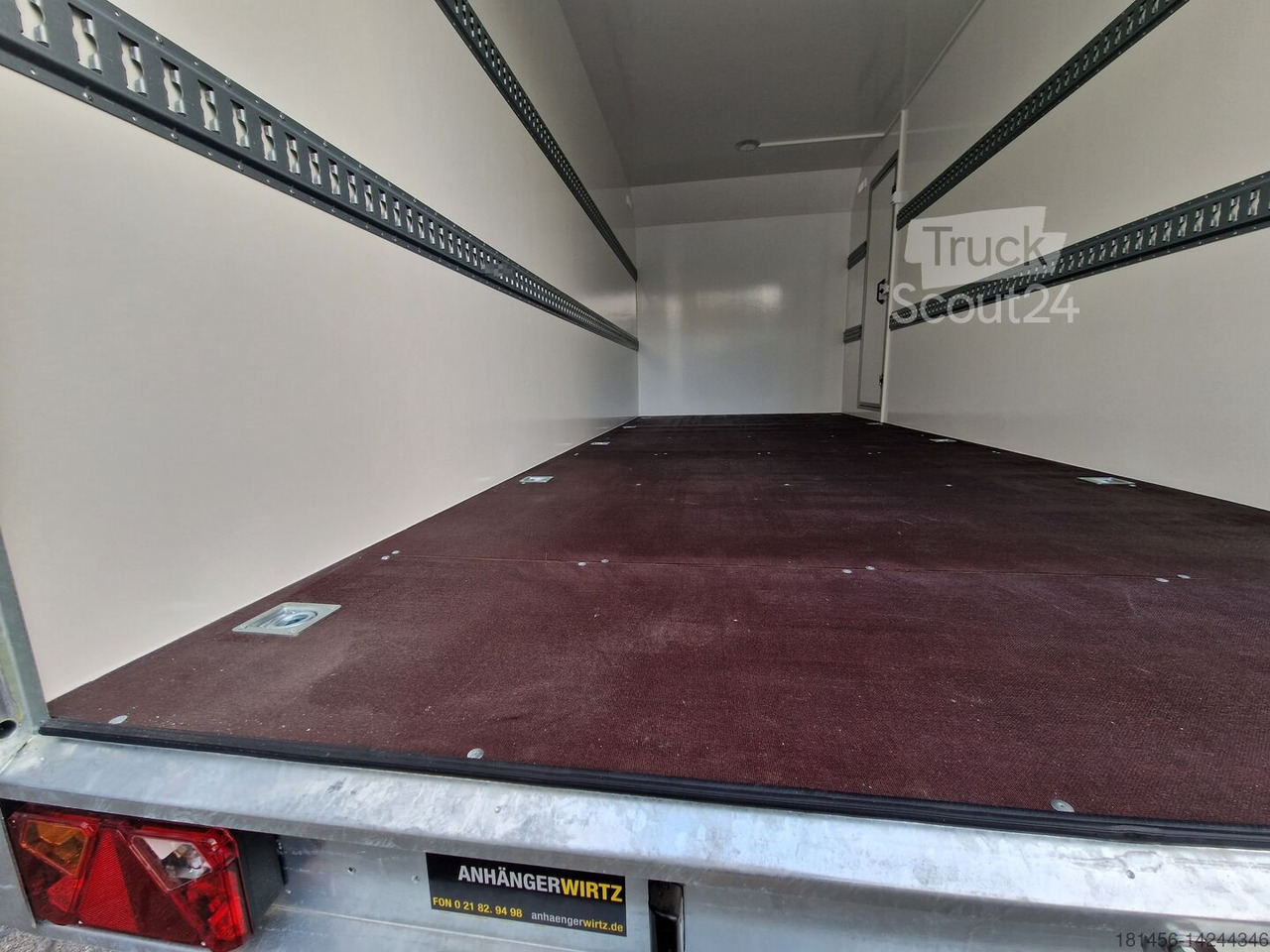 Car trailer groß XXL 500x200x210cm aero Seitentür 100km/H 3500kg Neu verfügbar: picture 11