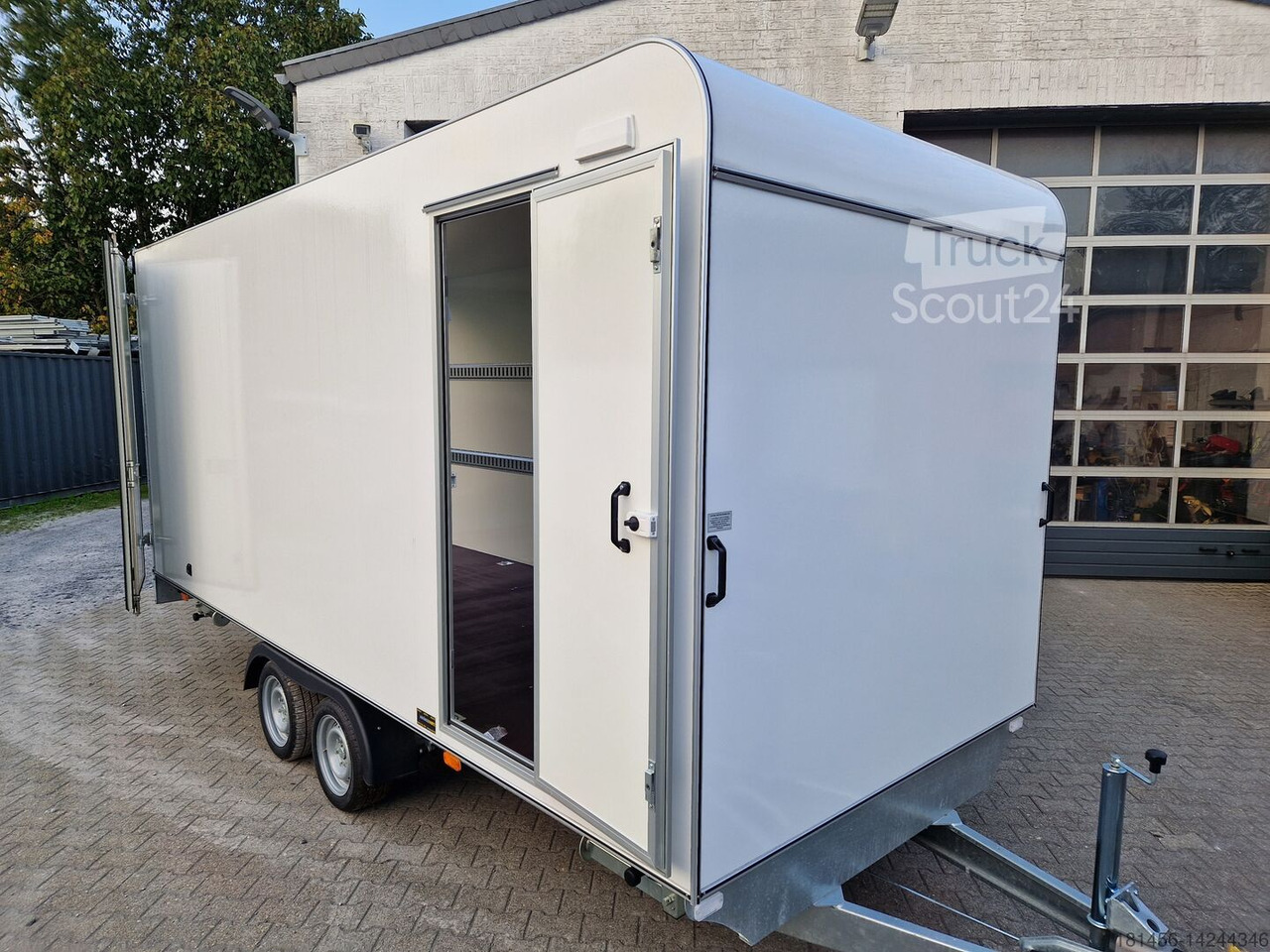 Car trailer groß XXL 500x200x210cm aero Seitentür 100km/H 3500kg Neu verfügbar: picture 14