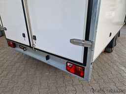 Car trailer groß XXL 500x200x210cm aero Seitentür 100km/H 3500kg Neu verfügbar: picture 27