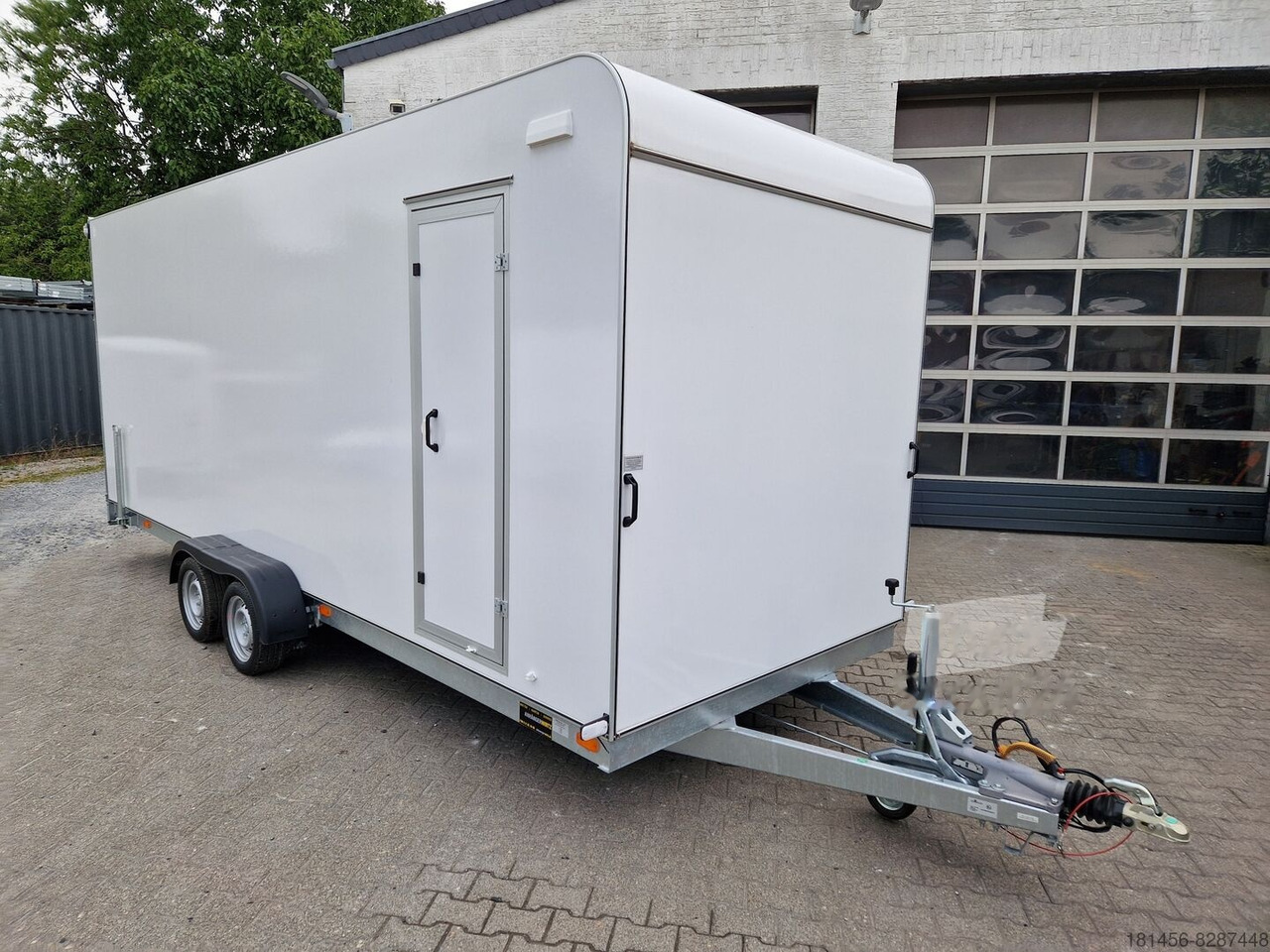 Closed box trailer riesig Heckrampe Seitentür 3500kg Zurrsystem: picture 5